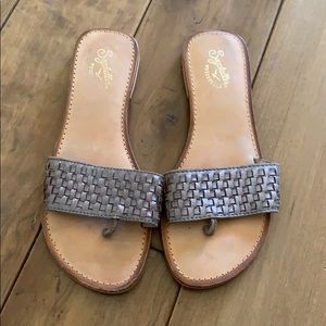 Seychelles metallic sandal